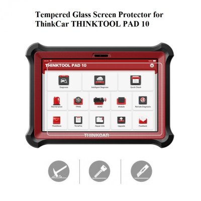 Tempered Glass Screen Protector Cover for THINKTOOL PAD10